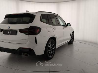 BMW X3  - x3 xdrive20d mhev 48v msport auto Bianco usata Livorno