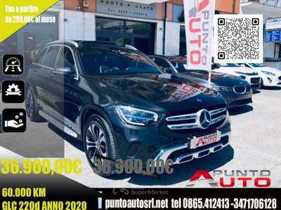 Mercedes-Benz GLC 4Matic Sport TETTO -PEDANE Nero usata Isernia