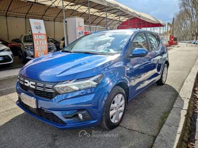 Dacia Sandero SANDERO 1.0 AUTOMATICA UNIPRO' EURO 6 Blu/Azzurro usata Roma