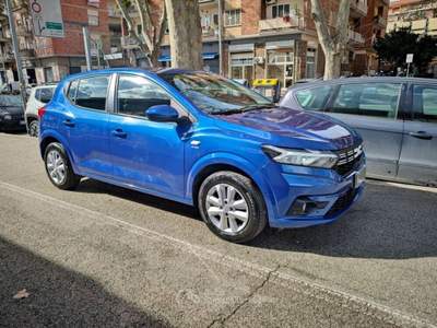 Dacia Sandero SANDERO 1.0 AUTOMATICA UNIPRO' EURO 6 Blu/Azzurro usata Roma