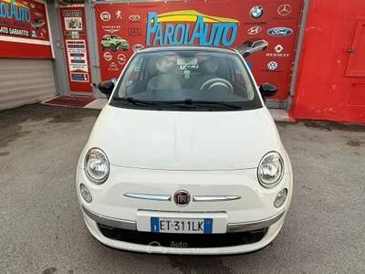 Fiat 500 1.2 69cv Lounge automatica - 2013 Bianco usata Giugliano in Campania