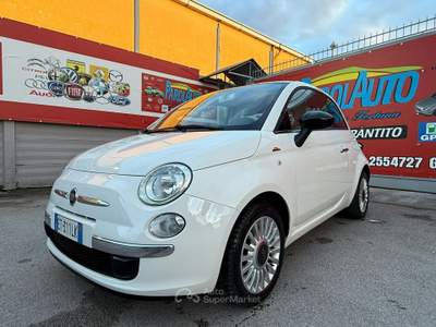 Fiat 500 1.2 69cv Lounge automatica - 2013 Bianco usata Giugliano in Campania