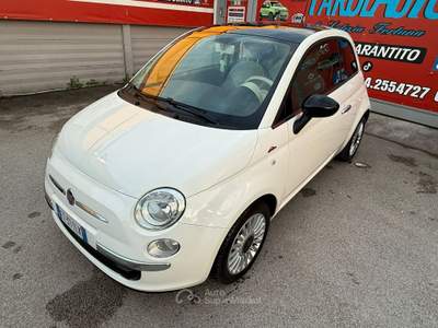 Fiat 500 1.2 69cv Lounge automatica - 2013 Bianco usata Giugliano in Campania