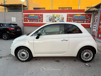 Fiat 500 1.2 69cv Lounge automatica - 2013 Bianco usata Giugliano in Campania