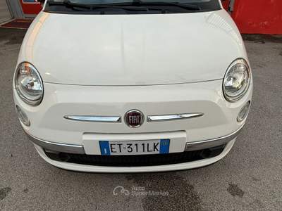 Fiat 500 1.2 69cv Lounge automatica - 2013 Bianco usata Giugliano in Campania