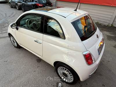 Fiat 500 1.2 69cv Lounge automatica - 2013 Bianco usata Giugliano in Campania