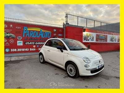 Fiat 500 1.2 69cv Lounge automatica - 2013 Bianco usata Giugliano in Campania