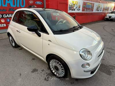 Fiat 500 1.2 69cv Lounge automatica - 2013 Bianco usata Giugliano in Campania