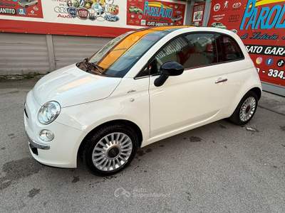 Fiat 500 1.2 69cv Lounge automatica - 2013 Bianco usata Giugliano in Campania