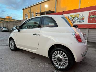 Fiat 500 1.2 69cv Lounge automatica - 2013 Bianco usata Giugliano in Campania