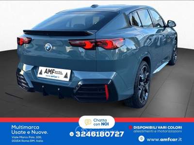 BMW X2 1.8 diesel 150cv M Sport Navi Pdc Grigio usata Roma