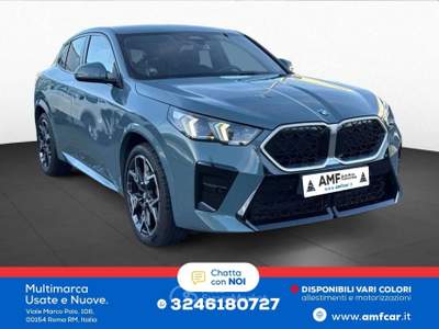 BMW X2 1.8 diesel 150cv M Sport Navi Pdc Grigio usata Roma