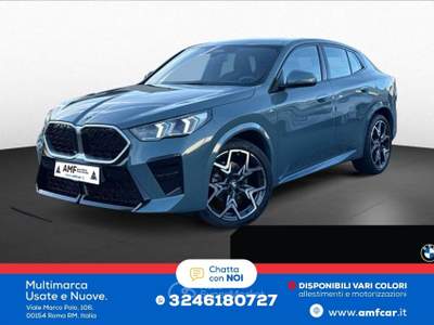 BMW X2 1.8 diesel 150cv M Sport Navi Pdc Grigio usata Roma
