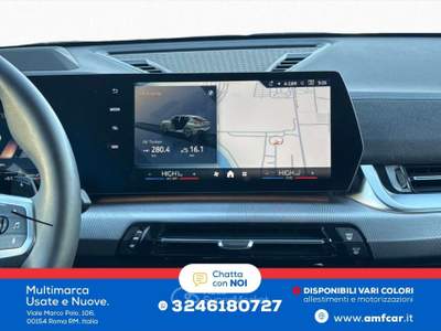 BMW X2 1.8 diesel 150cv M Sport Navi Pdc Grigio usata Roma