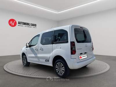 Peugeot Partner Tepee BlueHDi DANGEL 4x4 Active Traction Control Bianco usata Maniago