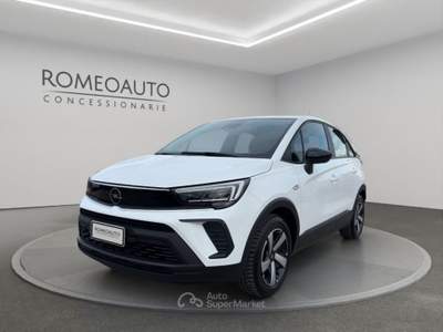 Opel Crossland 1.2 12V S&S Edition 82cv Bianco usata Gubbio