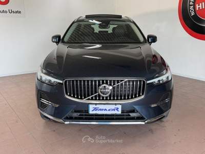 Volvo XC60 T6 Plug-in Hybrid AWD Inscription PELLE/TETTO Blu/Azzurro usata Crocetta del Montello