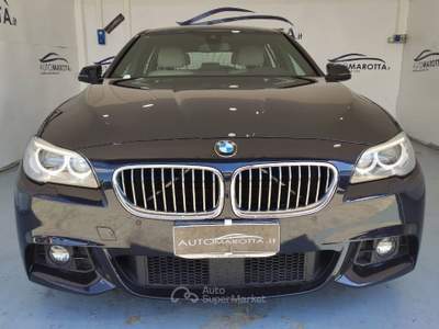 BMW Serie 5 520i UNI-PROPRIETARIO KM CERTIFICATI Blu/Azzurro usata Limatola