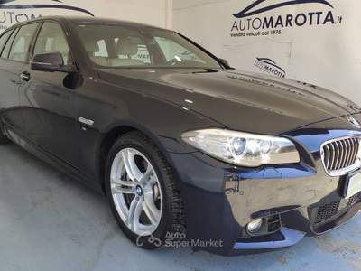 BMW Serie 5 520i UNI-PROPRIETARIO KM CERTIFICATI Blu/Azzurro usata Limatola