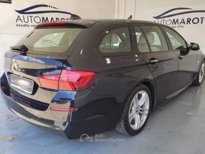BMW Serie 5 520i UNI-PROPRIETARIO KM CERTIFICATI Blu/Azzurro usata Limatola