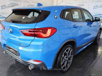 BMW X2 Xdrive20d Msport X auto UFF. BMW *PROMO FINANZIAMENTO* Blu/Azzurro usata Limatola