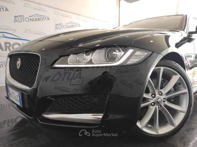 Jaguar XF 2.0d Prestige Business 180cv KM REALI! PARI AL NUOVO! Nero usata Limatola