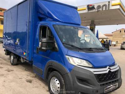 Citroen Jumper 35 L4 2.0 bluehdi 160cv furgon. Onnicar E6 SPONDA IDRAULICA! 7,5 Q.L!I Blu/Azzurro usata Limatola