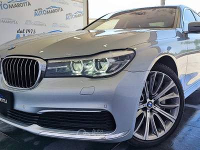 BMW Serie 7 750i 750i xdrive Eccelsa KM CERTIFICATI! ITALIANA!!! Argento usata Limatola