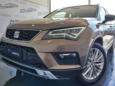 Seat Ateca 2.0 tdi Xcellence 4drive 190cv NAVI! RETRO! APPLE! Bronzo usata Limatola