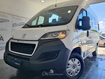 Peugeot Boxer 2.0 bluehdi 130cv L2H2 CLIMA POSTERIORE! Bianco usata Limatola