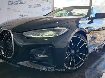 BMW Serie 4 420d 420d mhev 48V Msport auto Nero usata Limatola