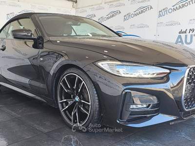 BMW Serie 4 420d 420d mhev 48V Msport auto Nero usata Limatola