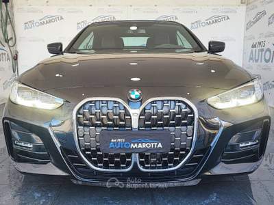 BMW Serie 4 420d 420d mhev 48V Msport auto Nero usata Limatola