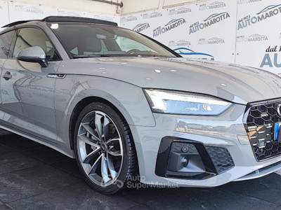 Audi A5 40 2.0 tdi mhev S line 204cv TETTO! MATRIX! Grigio usata Limatola