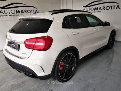 Mercedes-Benz GLA GLA 45 AMG 4matic 360cv auto Bianco usata Limatola