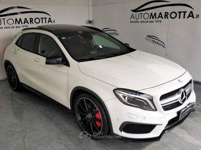 Mercedes-Benz GLA GLA 45 AMG 4matic 360cv auto Bianco usata Limatola