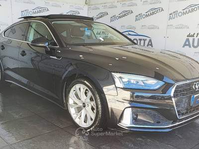 Audi A5 35 2.0 tdi mhev Business Advanced 163cv s-tronic Nero usata Limatola