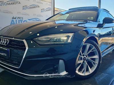 Audi A5 35 2.0 tdi mhev Business Advanced 163cv s-tronic Nero usata Limatola