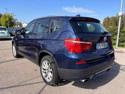 BMW X3 X3 xDrive20d Futura Automatica 4X4 Blu/Azzurro usata Rivignano Teor