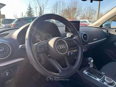 Audi A3 SPB 30 g-tron S tronic Sport Nero usata Rivignano Teor