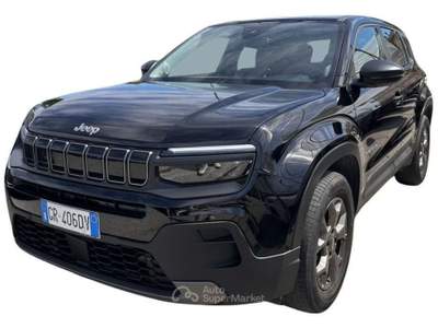 Jeep Avenger 1.2 Turbo 100 CV Longitude Nero usata Rivignano Teor