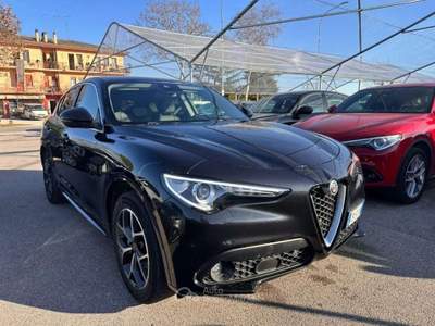 Alfa Romeo Stelvio 2.2 Turbodiesel 210 CV AT8 Q4 Ti Nero usata Rivignano Teor