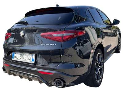 Alfa Romeo Stelvio 2.2 Turbodiesel 210 CV AT8 Q4 Veloce Nero usata Rivignano Teor
