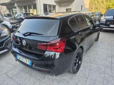 BMW Serie 1 116d d 5p. Sport AUTOMATICA Nero usata Cappelle sul Tavo