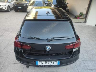 BMW Serie 1 116d d 5p. Sport AUTOMATICA Nero usata Cappelle sul Tavo
