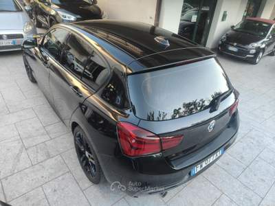 BMW Serie 1 116d d 5p. Sport AUTOMATICA Nero usata Cappelle sul Tavo