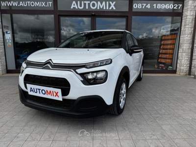 Citroen C3 1.5 bluehdi Feel s&s 100cv 6m Bianco usata Campobasso