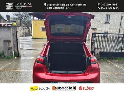 Peugeot 208 PureTech 75 S&S 5p. Style Rosso usata Sala Consilina
