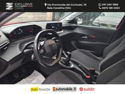 Peugeot 208 PureTech 75 S&S 5p. Style Rosso usata Sala Consilina