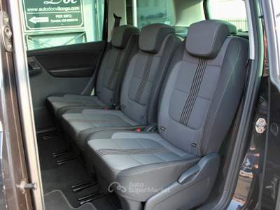 Volkswagen Sharan 2.0 TDI GANCIO TRAINO NAVY XENON PORTE ELETTRICHE Nero usata Villongo